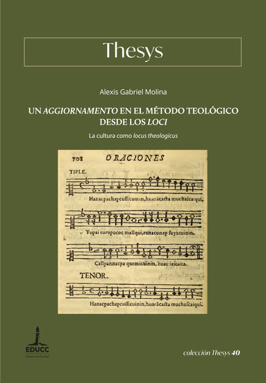 Un aggiornamento en el método teológico desde los loci - La cultura como locus theologicus - cover