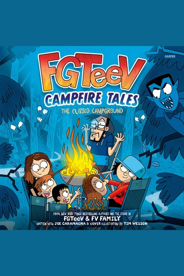 FGTeeV Campfire Tales #1: The Cursed Campground - cover