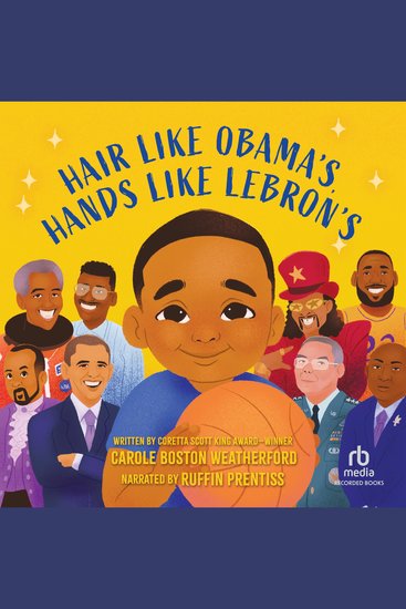 Hair Like Obama's Hands Like Lebron's - A Picture Book - cover