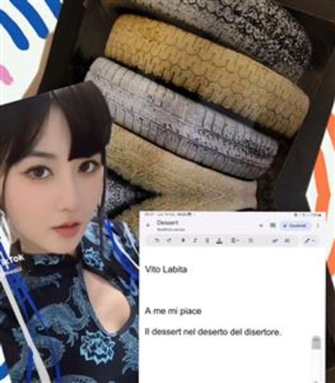 A me mi piace Il dessert nel deserto del disertore - cover