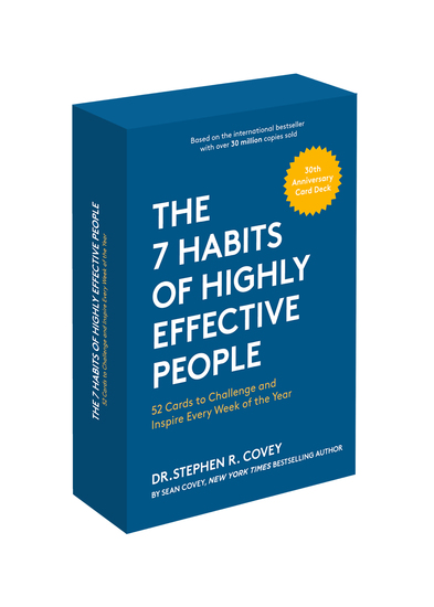 The 7 Habits of Highly Effective People - 52 Cards to Challenge and Inspire Every Week of the Year - cover