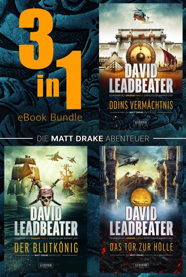 DIE MATT-DRAKE-ABENTEUER (Band 1-3) Bundle - Thriller Action - cover