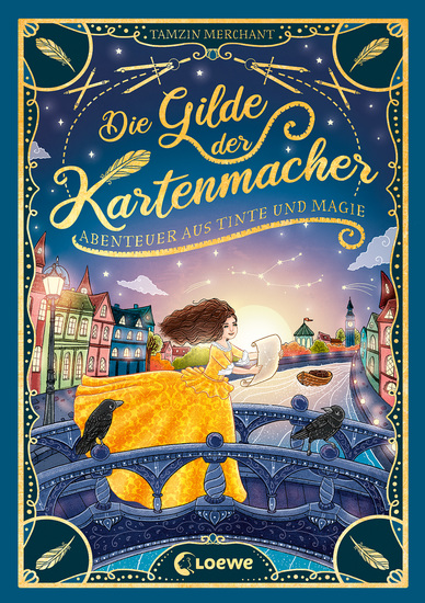 Die Gilde der Kartenmacher (Die magischen Gilden Band 2) - Abenteuer aus Tinte und Magie - Reise mit Cordelia in das historische London und lüfte uralte Geheimnisse! - Für Kinder ab 10 Jahren - cover
