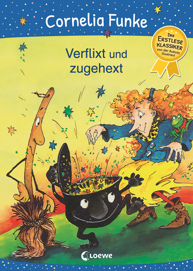 Verflixt und zugehext - Der Erstleseklassiker von der Autorin illustriert - Magisches Kinderbuch zum ersten Selberlesen und Vorlesen ab 6 Jahren - cover