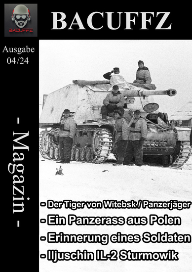 Bacuffz Magazin Ausgabe 4 - Militär Magazin mit dem Schwerpunkt des 2 Weltkriegs - cover