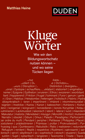 Kluge Wörter - Wie wir den Bildungswortschatz nutzen können - und wo seine Tücken liegen - cover