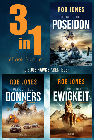 DIE JOE-HAWKE-ABENTEUER (Band 1-3) Bundle - Thriller Action - cover