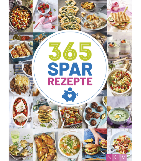 365 Spar-Rezepte - 365 günstige Rezepte für jeden Tag des Jahres - cover