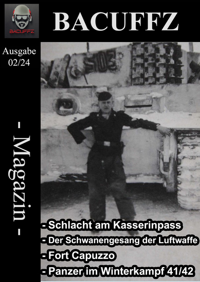 Bacuffz Magazin Ausgabe 2 - Militär Magazin mit dem Schwerpunkt des 2 Weltkriegs - cover