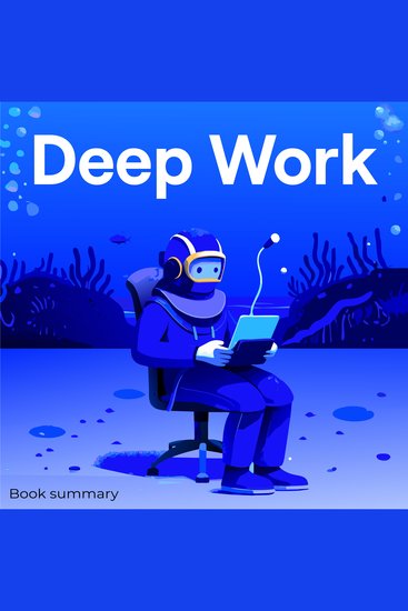 Deep Work: Book Summary & Analysis - cover