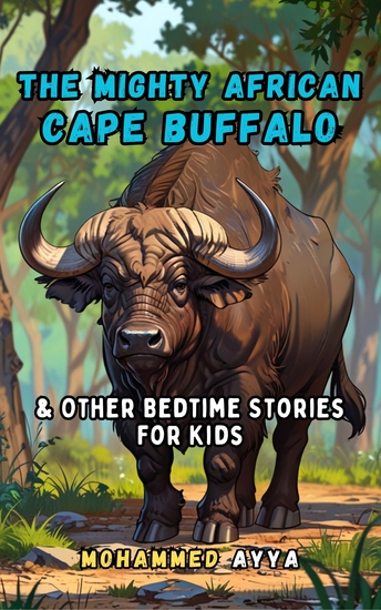 The Mighty African Cape Buffalo - & Other Bedtime Stories For Kids - cover