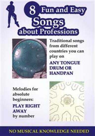 8 Fun and Easy Songs About Professions and Jobs for Tongue Drum and Handpan - cover