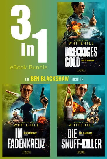 BEN BLACKSHAW Thriller (Band 1-3) BUNDLE - Thriller Abenteuer - cover