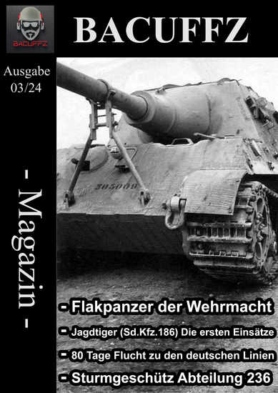Bacuffz Magazin Ausgabe 3 - Militär Magazin mit dem Schwerpunkt des 2 Weltkriegs - cover