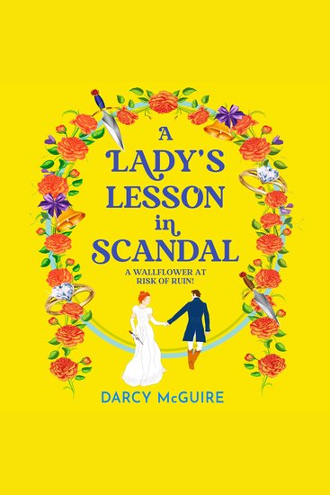 A Lady's Lesson in Scandal - A spicy thrilling historical romance from Darcy McGuire - Meet the DEADLY DAMSELS! - cover