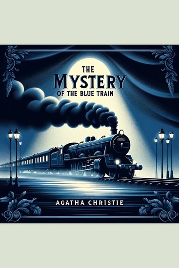 The Mystery of the Blue Train - cover
