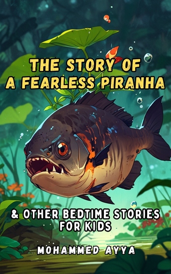 The Story of a Fearless Piranha - & Other Bedtime Stories For Kids - cover