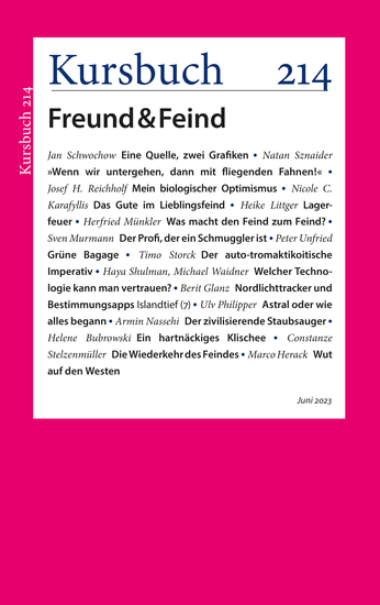 Kursbuch 214 - Freund & Feind - cover