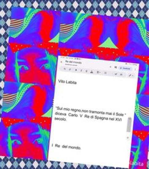 "Sul mio regno non tramonta mai il Sole " diceva Carlo V Re di Spagna nel XVI secolo - Re del mondo - cover