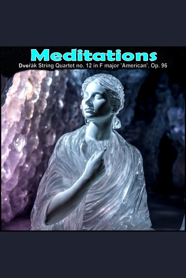 Meditations - Dvorak String Quartet no 12 in F major 'American' Op 96 - cover