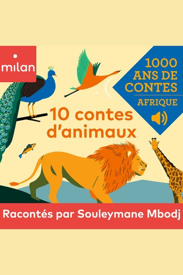 Mille ans de contes - 10 contes d'animaux - Afrique - cover