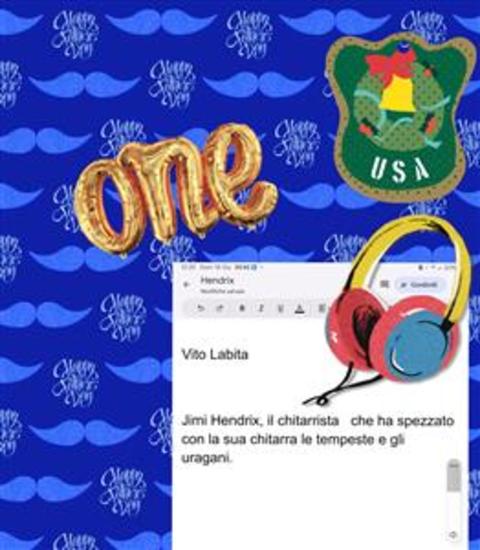 Jimi Hendrix il chitarrista che ha spezzato con la sua chitarra le tempeste e gli uragani - cover