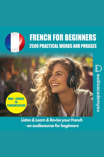 Learn French-for beginners - an audiocourse for beginners and false beginners - cover