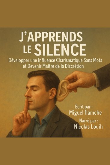 J’APPRENDS LE SILENCE - Développer une Influence Charismatique Sans Mots et Devenir Maître de la Discrétion - cover