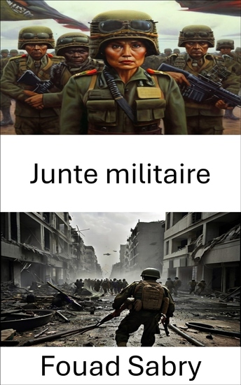 Junte militaire - Luttes de pouvoir le fonctionnement interne du régime autoritaire - cover