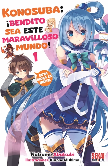 Konosuba: ¡Bendito sea este maravilloso mundo! Vol 01 - cover