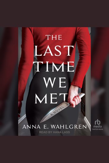 The Last Time We Met - A Novel - cover