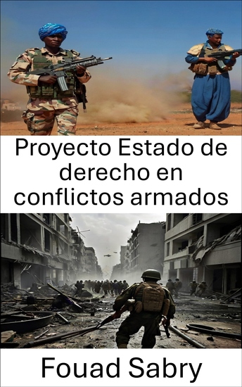 Proyecto Estado de derecho en conflictos armados - Las fronteras legales de la guerra navegando por zonas de conflicto - cover