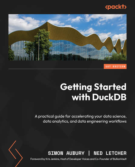 Getting Started with DuckDB - A practical guide for accelerating your data science data analytics and data engineering workflows - cover