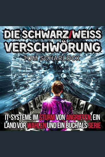 Die schwarz weiß Verschwörung - IT-Systeme im Sturm von Angriffen ein Land vor Wahlen und ein Buch als Serie - cover