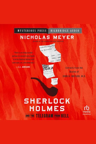 Sherlock Holmes and the Telegram from Hell - cover