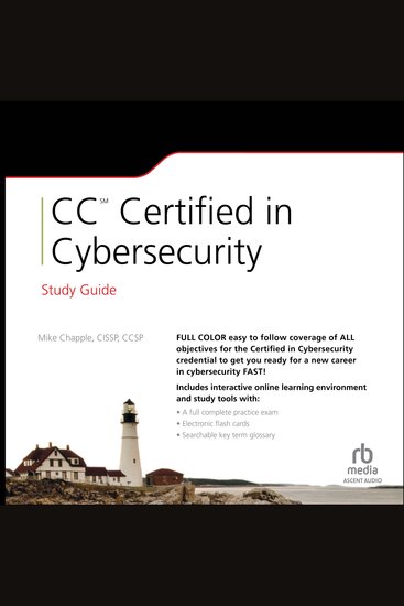 CC Certified in Cybersecurity Study Guide - cover