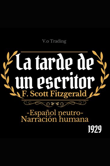 La tarde de un escritor - (Español latino) - cover