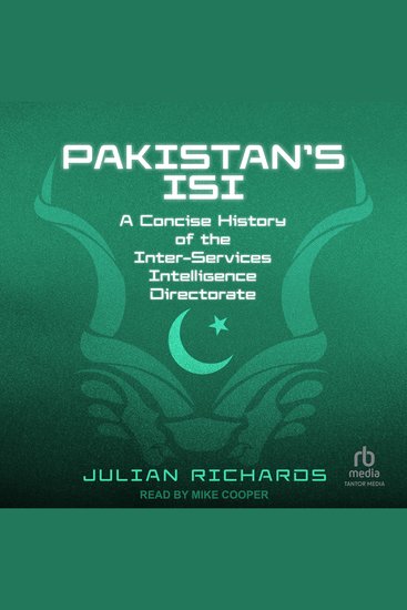 Pakistan's ISI - A Concise History of the Inter-Services Intelligence Directorate - cover