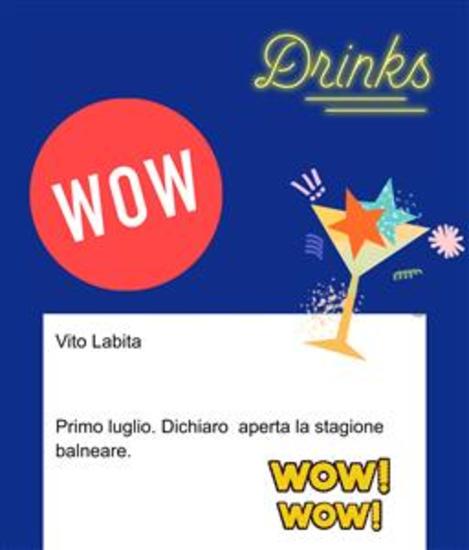 1 luglio Dichiaro aperta la stagione balneare - cover