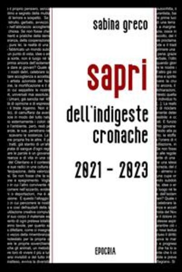 Sapri - Dell'indigeste cronache - cover
