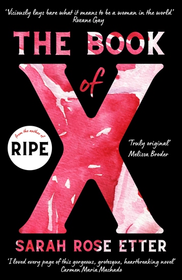 The Book of X - A surreal exploration of one woman's life and death against a landscape of meat office desks and bad men - cover