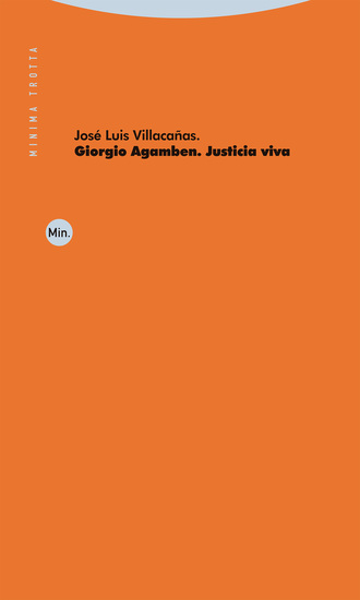 Giorgio Agamben Justicia viva - cover