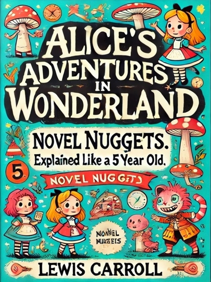Alice's Adventures in Wonderland - Explained like a 5 Year Old - cover