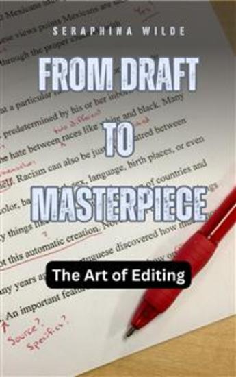 From Draft to Masterpiece - The Art of Editing - cover