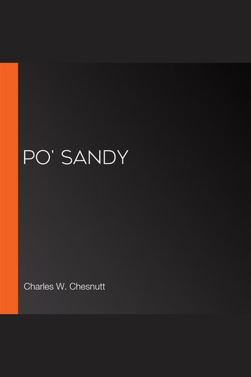 Po' Sandy - cover