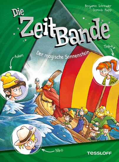 Die ZeitBande Band 3 Der magische Sonnenstein - cover
