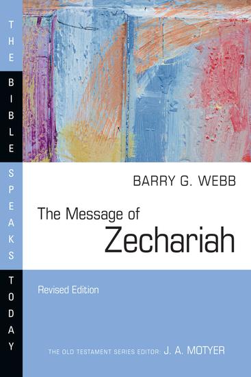 The Message of Zechariah - cover