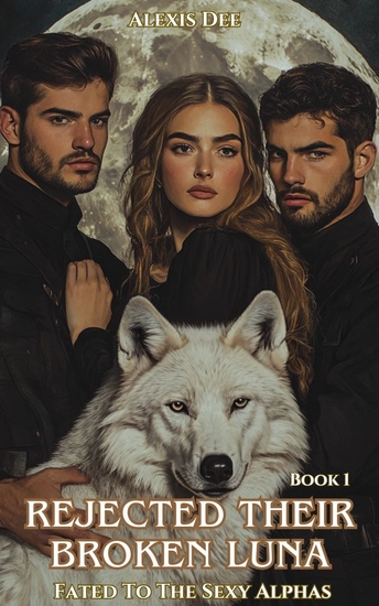 Rejected Their Broken Luna - Fated To The Sexy Alphas - cover