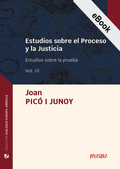 Estudios sobre el proceso y la justicia vol III - Estudios sobre la prueba - cover