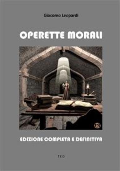 Operette morali - Edizione completa e definitiva - cover